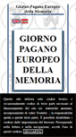 Mobile Screenshot of giornopaganomemoria.it
